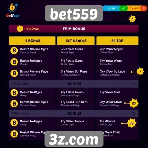 como funciona o sistema de bônus no bet559